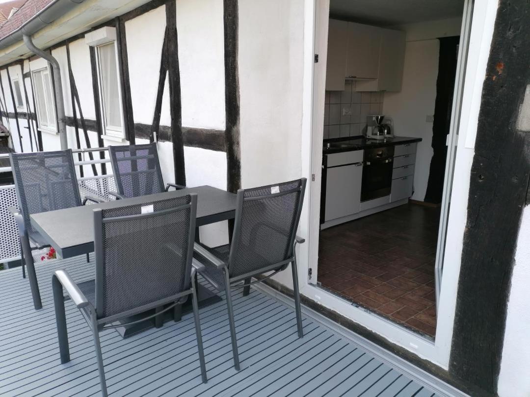 Neu Fewo Oels Witzenhausen Mit Balkon Exterior foto